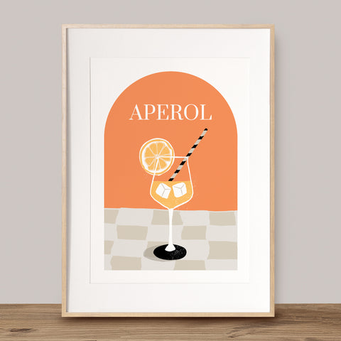 summer drinks - aperol arch