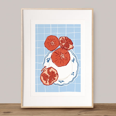 pomegranate platter