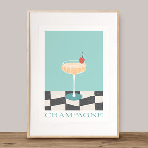 summer drinks - champagne