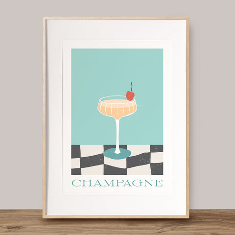 summer drinks - champagne