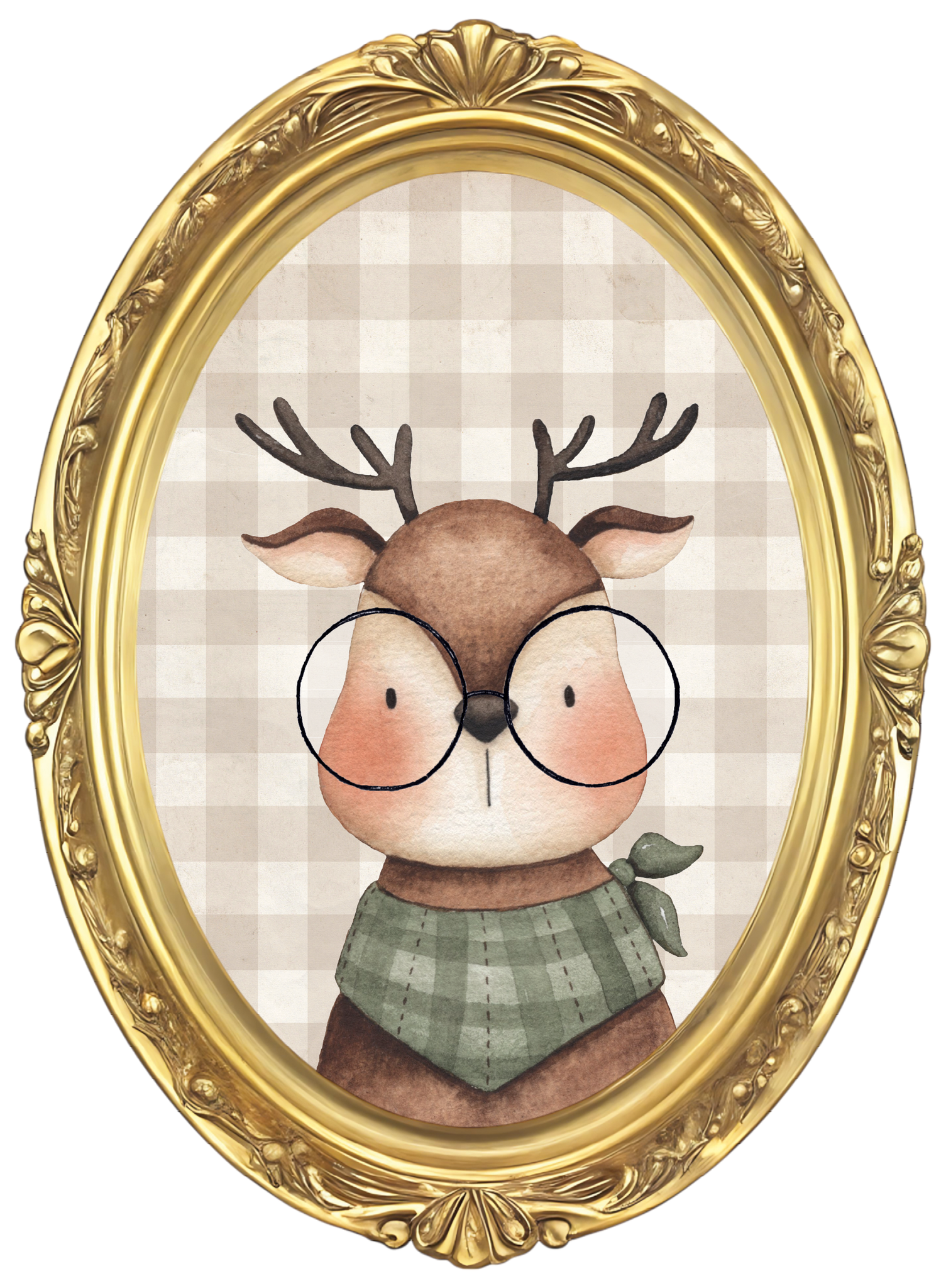 dashing deer