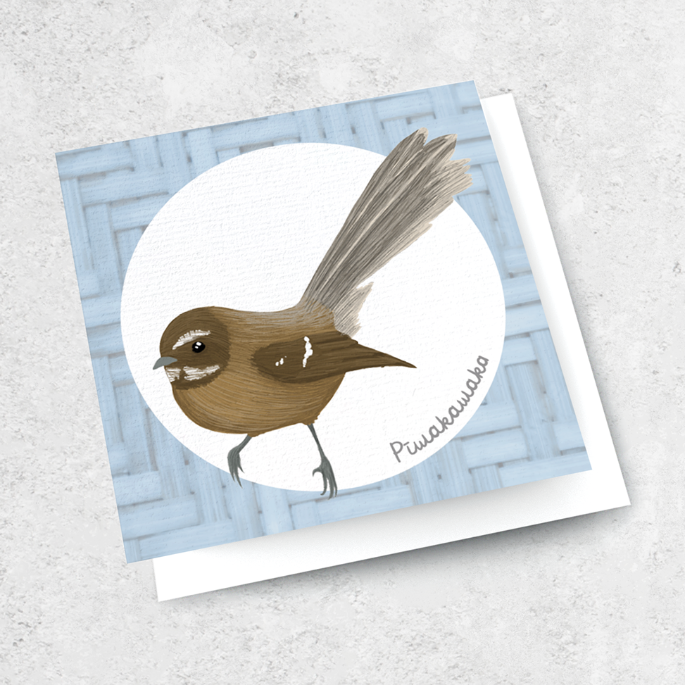 birds of aotearoa - pīwakawaka