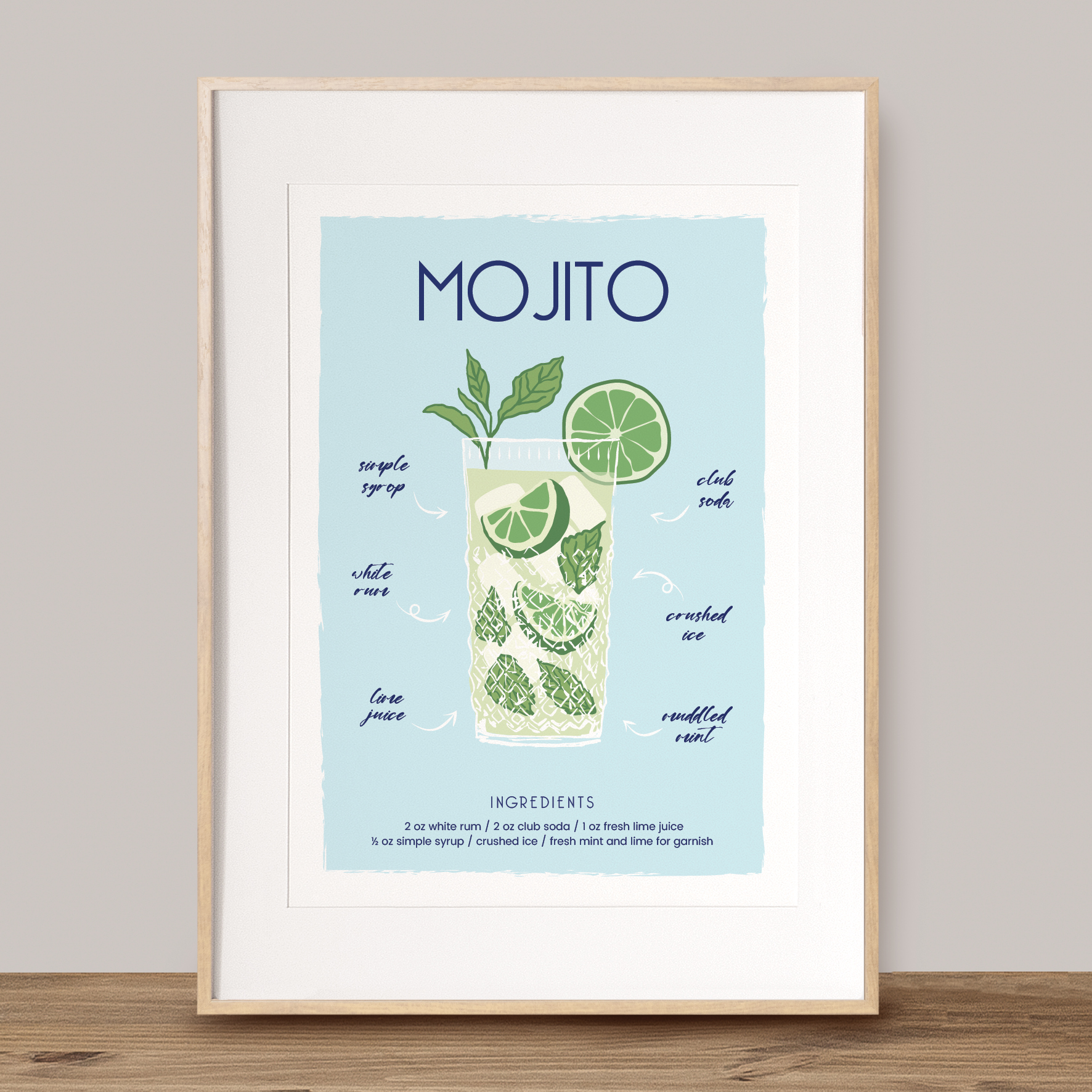 cocktail - mojito