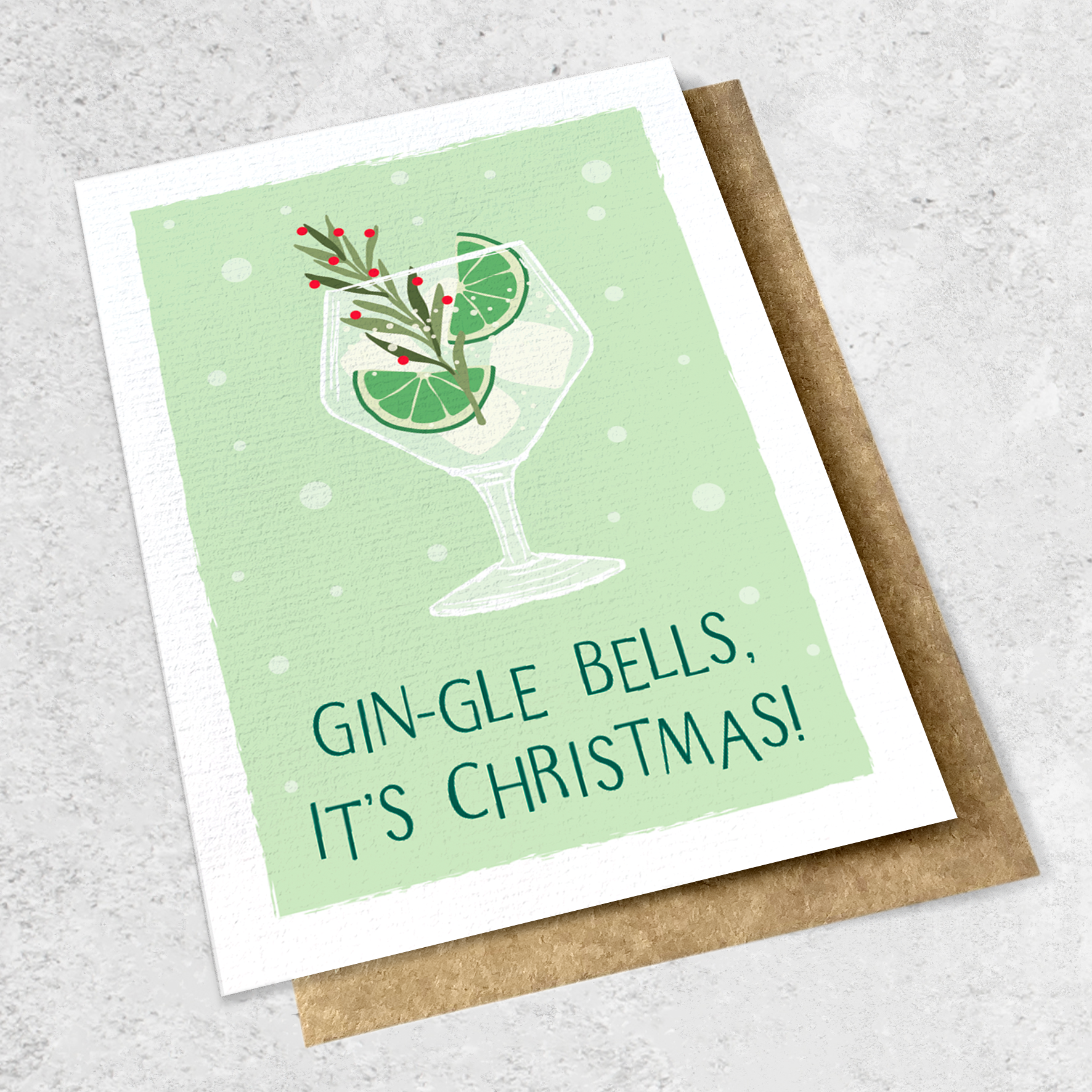 gin-gle bells, it's christmas!