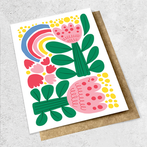 rainbow flowers