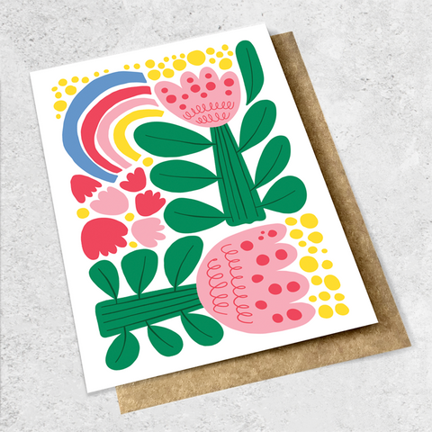 rainbow flowers